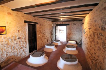 room of an olive oil mill